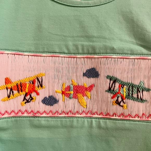 FINAL PRICE NWT SmockedPokaDot Girl’s Dress - Picture 4 of 6